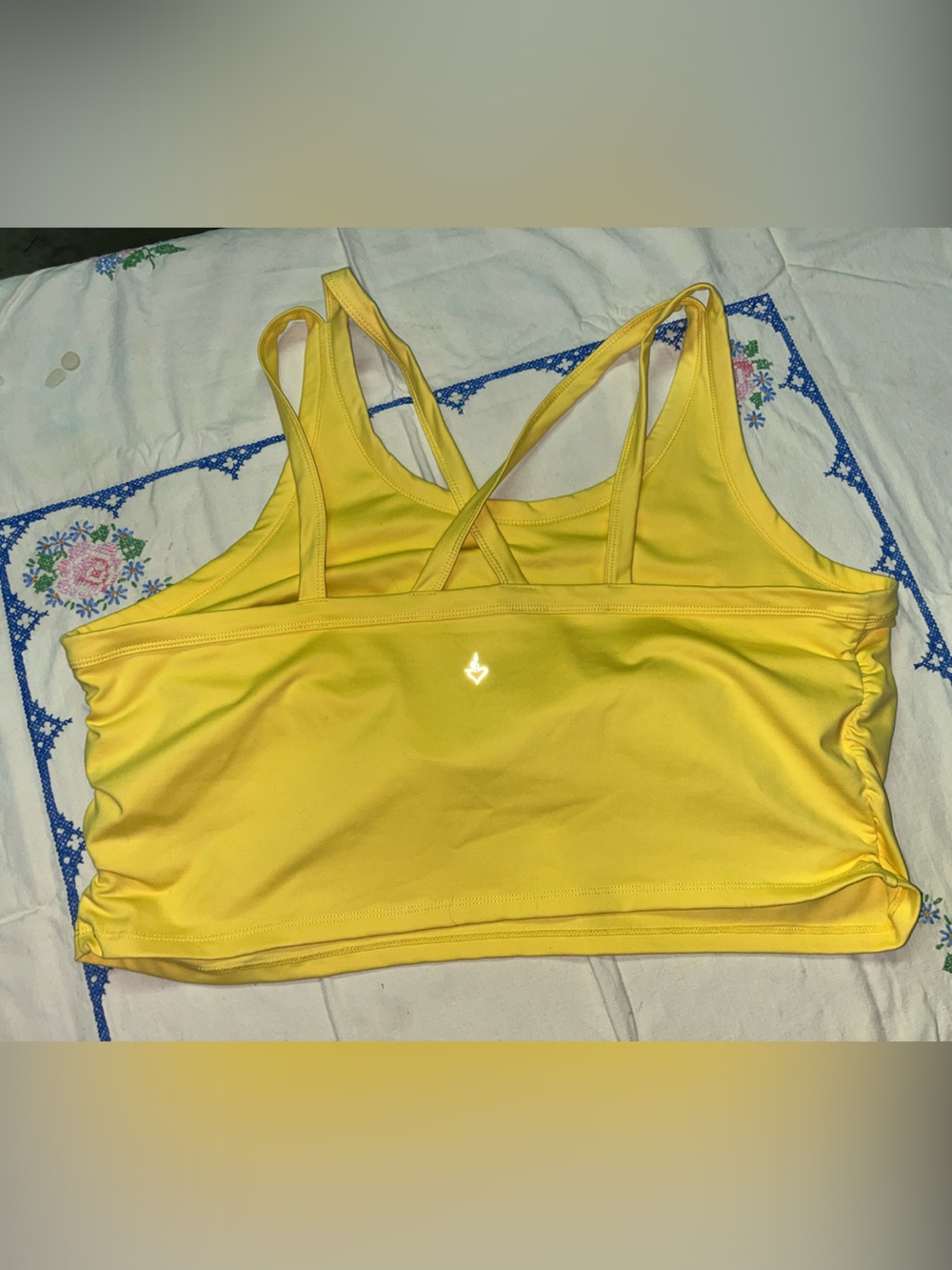 Yellow Women's Sports Bra and Skirt Set from torrid - Picture 4 of 9